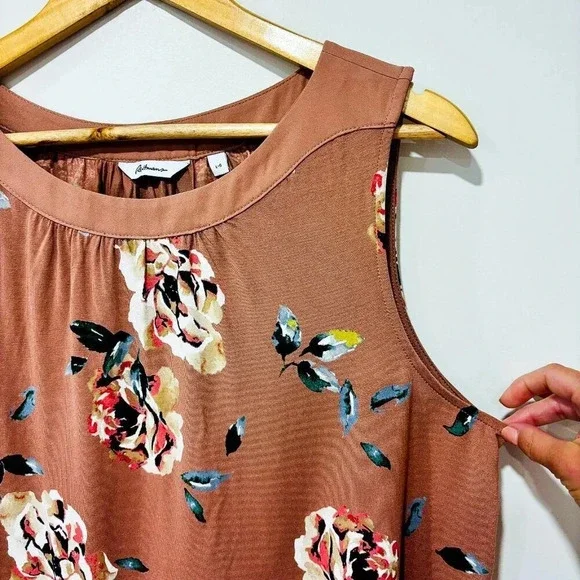 REITMANS Old pink  floral camisole - Picture 3 of 6